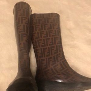 Fendi Rain boots
